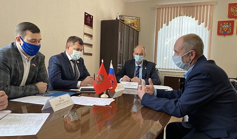 На личном приеме